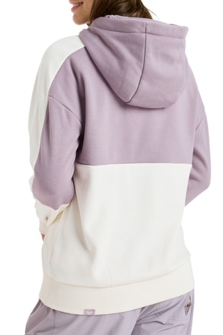 Sweat à capuche - Violet et blanc - Roxy