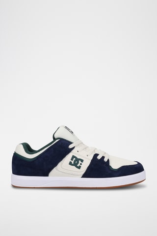 Baskets en cuir - Blanc et bleu marine - DC Shoes
