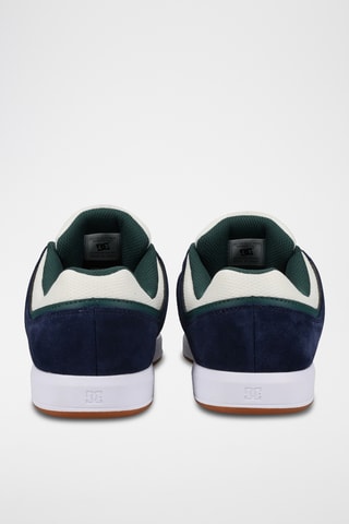 Baskets en cuir - Blanc et bleu marine - DC Shoes