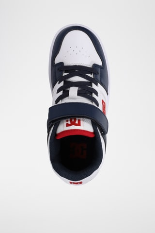 Baskets en cuir - Blanc et bleu marine  - DC Shoes