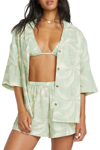 Chemisier oversize - Vert d’eau - Billabong
