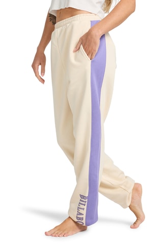 Pantalon polaire taille haute - Ecru - Billabong
