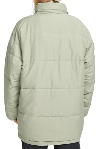 Piumino lungo con cappuccio - Verde acqua - Billabong