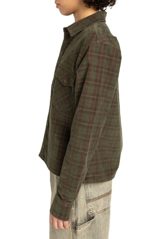 Chemise regular - Vert olive - Element