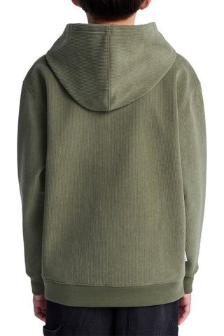 Felpa in pile con cappuccio - Verde - Element