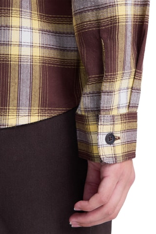 Chemisier en coton biologique - Marron - Element