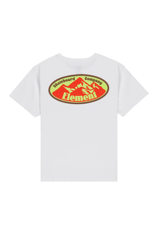 T-shirt regular en coton biologique - Blanc - Element