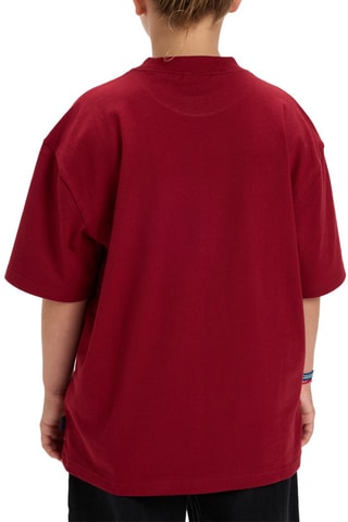 T-shirt en coton biologique - Rouge - Quiksilver
