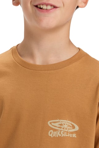 T-shirt en coton biologique - Marron clair - Quiksilver