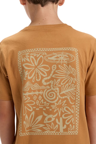 T-shirt en coton biologique - Marron clair - Quiksilver