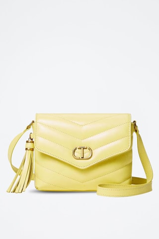 Leren Schoudertas - Geel - Twin Set