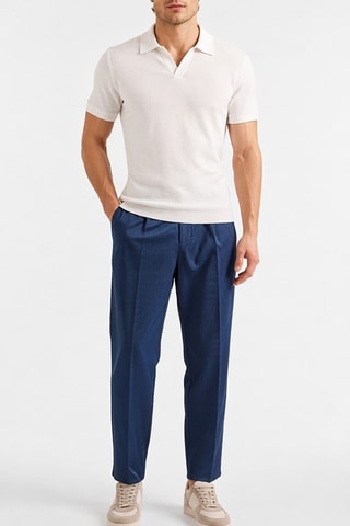 Chino - Blauw - Harmont & Blaine