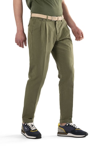 Linnen Broek - Kaki - Harmont & Blaine