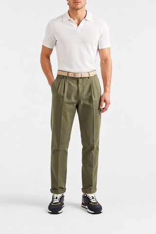 Linnen Broek - Kaki - Harmont & Blaine