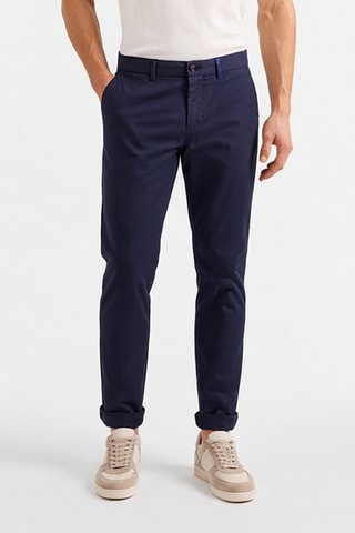 Chino Slim Fit - Marineblauw - Harmont & Blaine