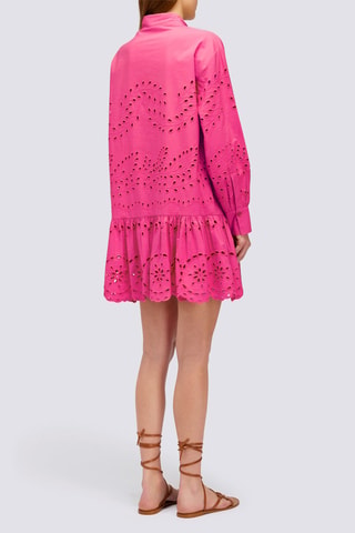 Jurk met lage taille - Fuchsia - Sundek