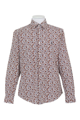 Camisa - Castanho e branco - Blaine