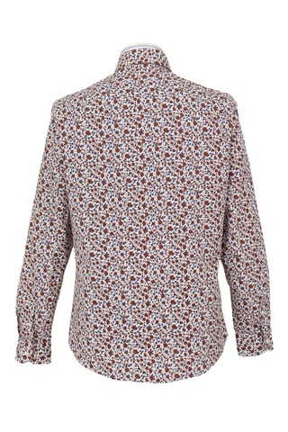 Camisa - Castanho e branco - Blaine
