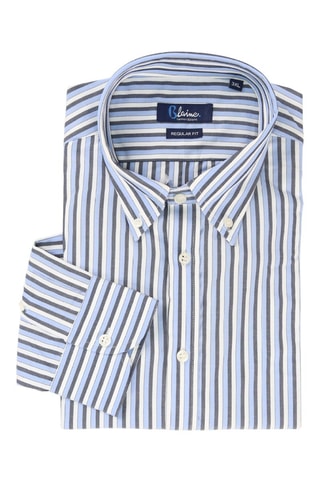 Overhemd - Blauw - Harmont & Blaine