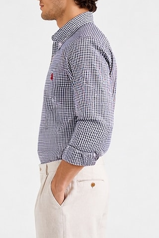 Overhemd - Blauw - Harmont & Blaine