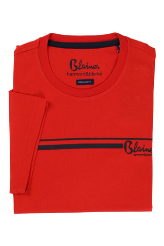 T-shirt - Rood - Harmont & Blaine