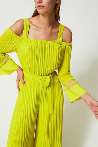 Jumpsuit Loose Fit - Geel - Twin Set