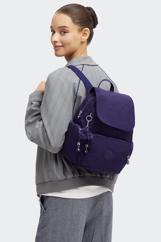Rugtas City Zip S - Marineblauw