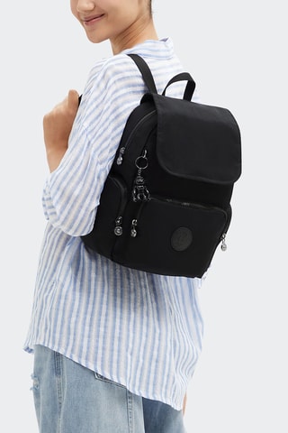 Rugtas City Zip S - Zwart
