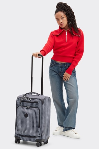Handbagagetrolley New Youri Spin (S) - Zwart - 55 cm