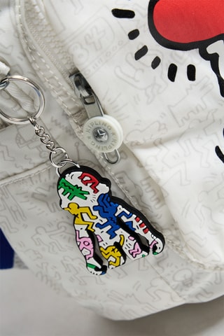 Rugtas Keith Haring - Wit
