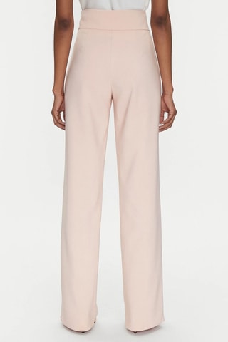 Pantalon taille haute - Rose
