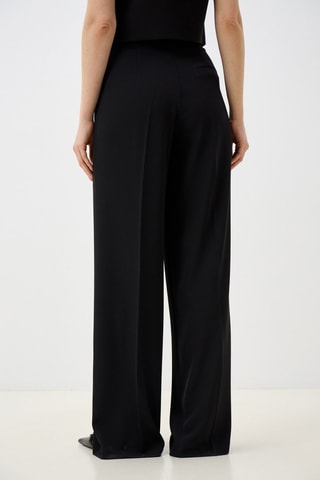 Pantalon taille haute - Noir