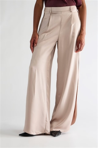 Pantalon palazzo - Beige 