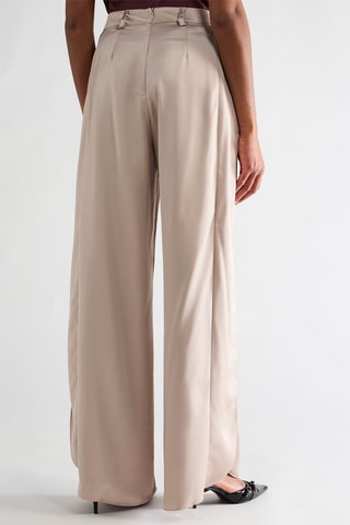 Pantalon palazzo - Beige 