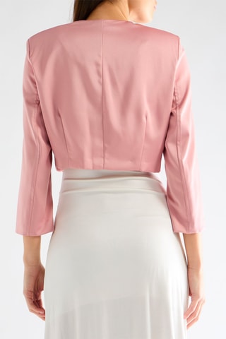 Veste cropped - Rose