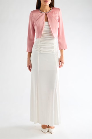 Veste cropped - Rose