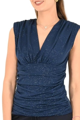Top - Bleu marine