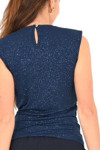 Top - Bleu marine