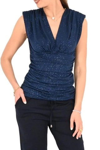 Top - Bleu marine