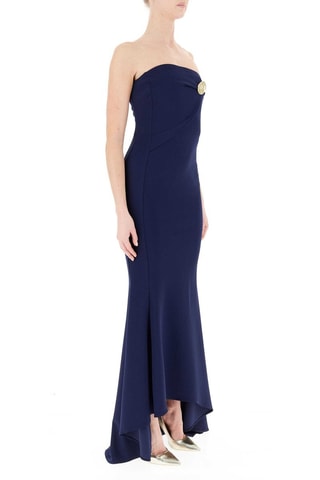 Robe bustier - Bleu marine