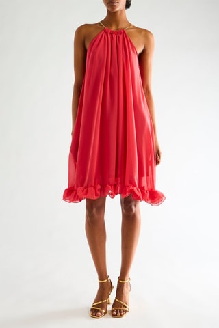 Robe trapèze - Corail