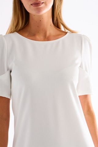 Robe droite - Blanc