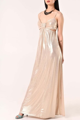 Robe longue - Doré