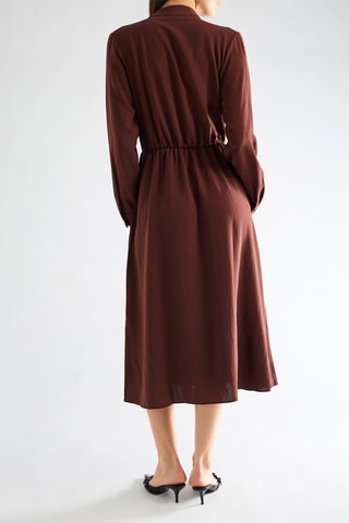 Robe patineuse - Marron