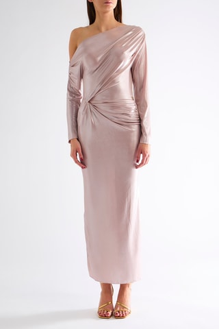 Robe drapée - Rose