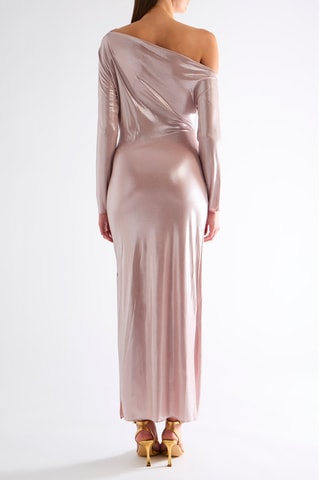 Robe drapée - Rose