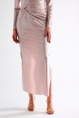 Robe drapée - Rose