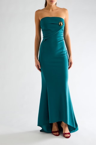 Robe bustier - Vert