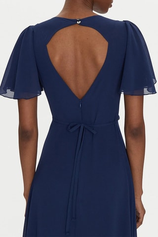 Robe longue - Bleu marine