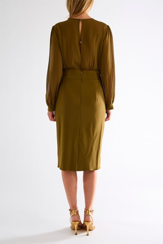 Robe droite - Kaki